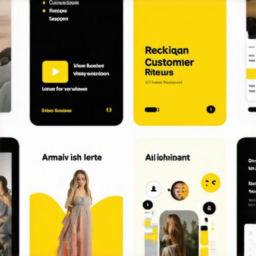 Customer reviews with photos, videos, and AI analysis icons