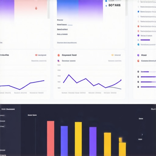 Screenshot of an AI-powered local SEO tool showing analytics and ranking data