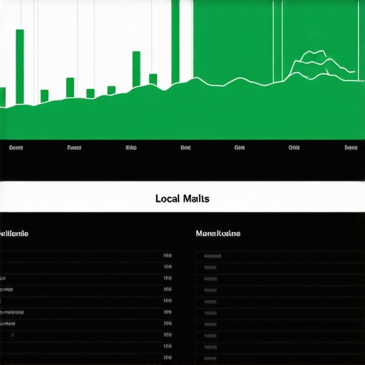 Screenshot of a predictive analytics dashboard displaying local consumer behavior insights