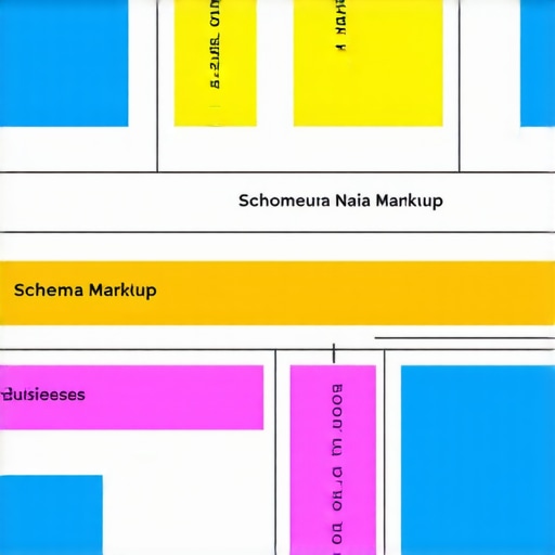Schema markup example showing business address, hours, and services formatted for search engines.