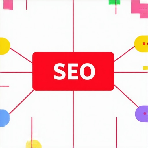 Diagram showing schema markup integration for local business pages