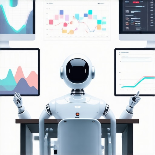 Futuristic AI dashboard displaying local SEO analytics