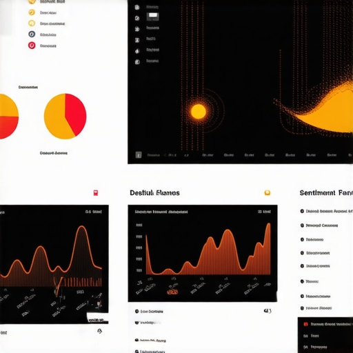 Screenshot of an AI-driven local SEO analytics dashboard showing heatmaps and competitor data