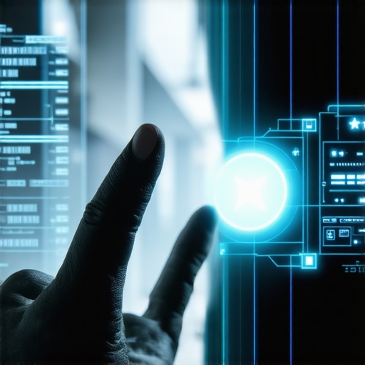 Futuristic AI interface analyzing customer feedback data