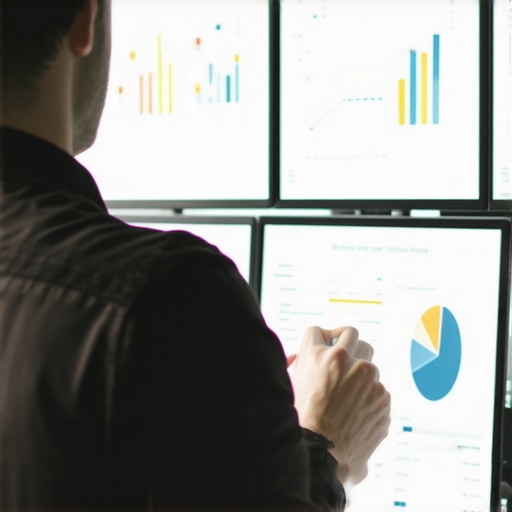 Digital marketing strategist analyzing local SEO performance metrics