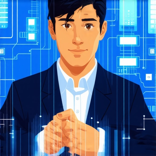 Illustration of blockchain technology verifying customer reviews