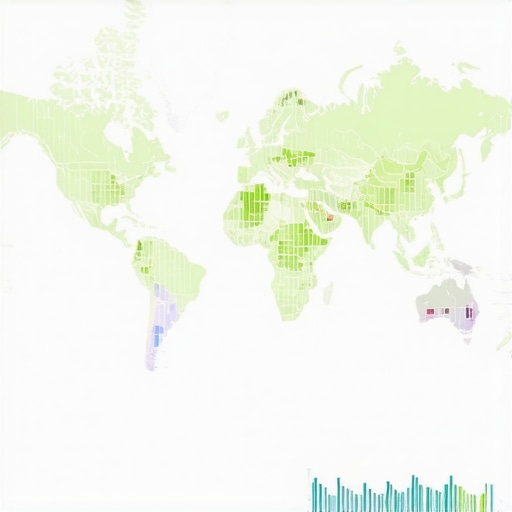 Cutting-edge Local SEO Analytics Dashboard Sophisticated SEO analytics dashboard showing geospatial and predictive insights