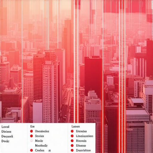 Futuristic city with digital maps and augmented reality overlays demonstrating advanced citation management and local SEO strategies.