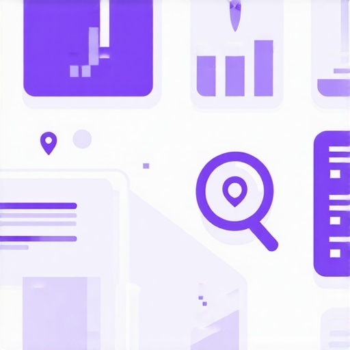 Advanced geospatial analytics dashboard used for local SEO strategy