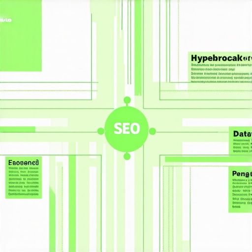 Infographic illustrating hyperlocal data analytics and neighborhood targeting in SEO