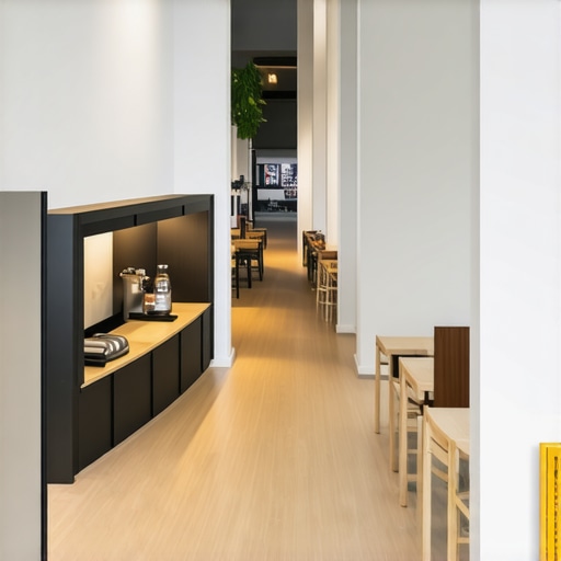 A virtual tour setup for a local business showcasing 360-degree images and multimedia elements.
