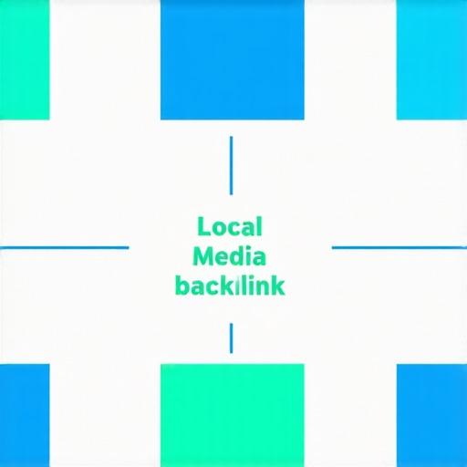 Visual diagram showing tiered approach to local backlinks for GMB SEO