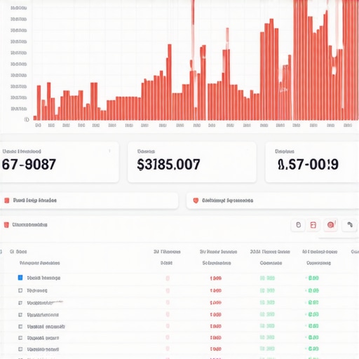Dashboard displaying local search trends, consumer engagement, and competitor activity in a neighborhood.