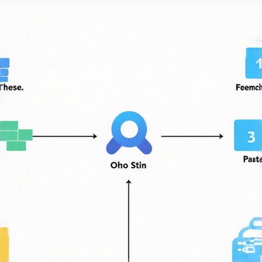 Diagram showing how schema markup and AI tools enhance local search rankings