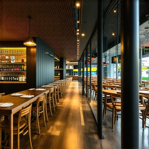 360-Degree Virtual Tour of Restaurant Immersive 360-degree virtual tour showcasing restaurant interior