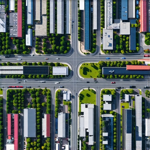 AI analyzing neighborhood data for hyperlocal content strategy.