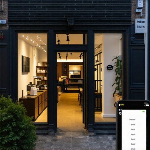 AR Business Virtual Tour Augmented reality virtual tour showcasing business storefront with interactive features