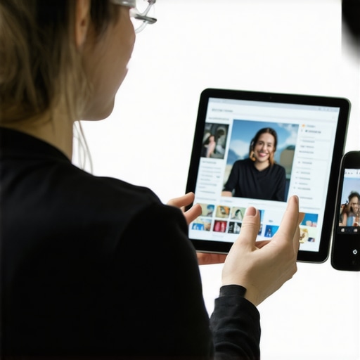 Advanced GMB Engagement with Multimedia and Community Business owner using multimedia content and engaging with local community for GMB optimization