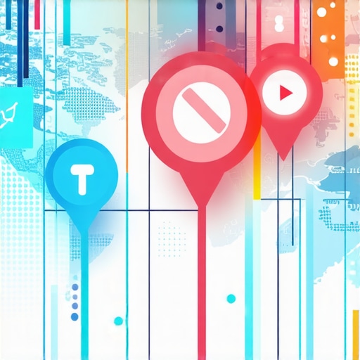 Advanced Local SEO Strategies 2025 Digital map with SEO icons representing local search optimization