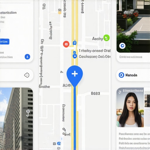 Future of Google Maps in 2025 Futuristic Google Maps with AR features and local business profiles