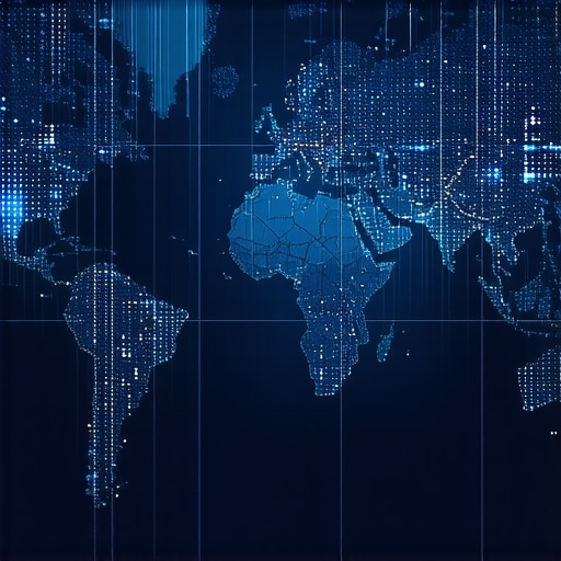 Advanced local SEO analytics dashboard showing AI insights, geo-targeting, and review metrics