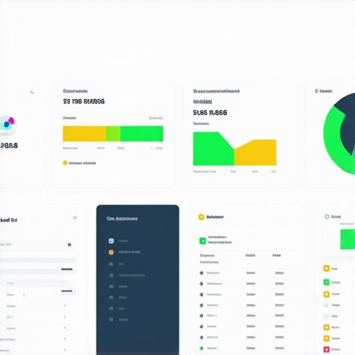 Dashboard displaying real-time local SEO analytics and AI insights