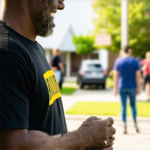 Business owner participating in a community event to boost local presence