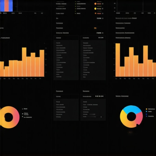 Screenshot of analytics dashboard displaying engagement metrics for Google My Business profile