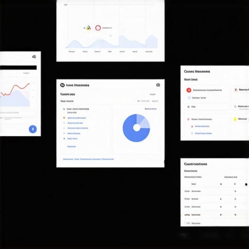 Dashboard visualizing AI analytics for optimizing local business profiles