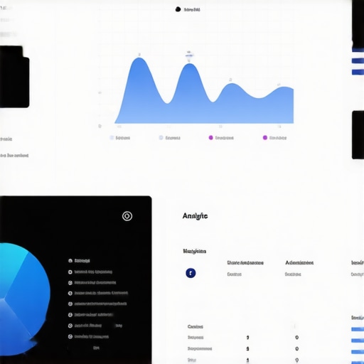 Screenshot of a comprehensive local SEO and AI analytics dashboard showing data visualizations.