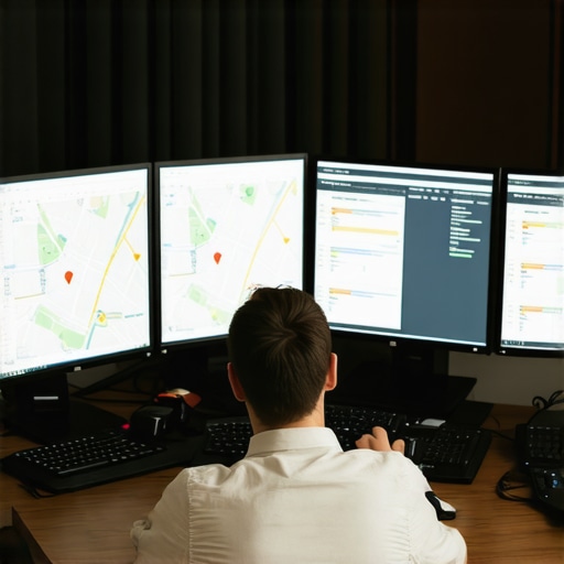 SEO strategist analyzing neighborhood clusters and keyword heatmaps for local search optimization