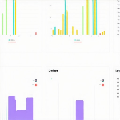 GMB Keyword Analytics Dashboard Screenshot of GMB keyword ranking and analytics dashboard