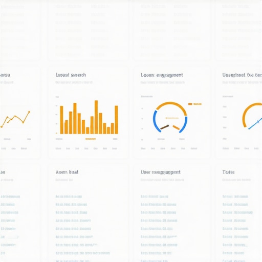 Screenshot of AI-powered analytics dashboard analyzing local search behavior