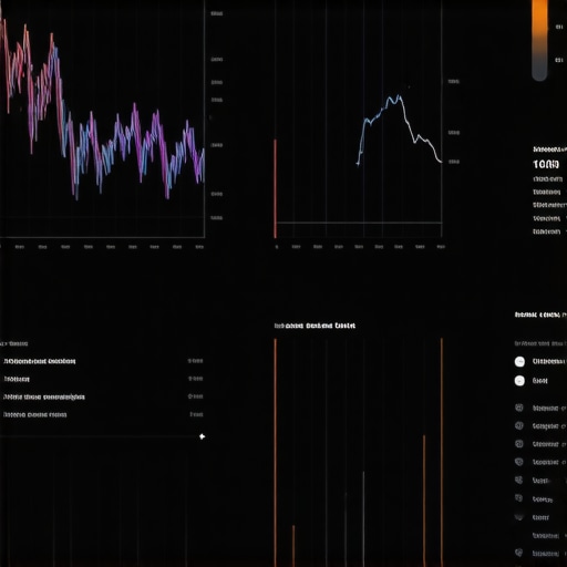 Futuristic AI dashboard displaying real-time sentiment analysis of local reviews and social media mentions.