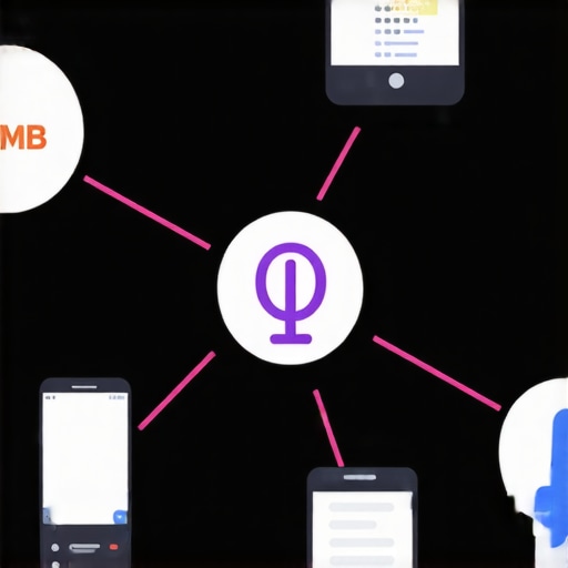 Diagram illustrating schema markup, mobile UX, and voice search strategies for local SEO