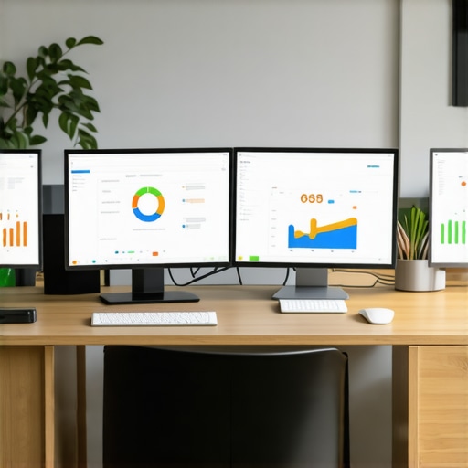 A screenshot of a digital analytics dashboard displaying local search metrics and AI insights