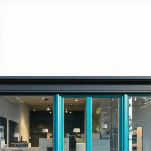 3D virtual tour showcasing a local storefront with interactive features