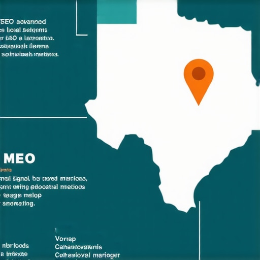 Diagram showing how schema markup, behavioral signals, and technical health affect Google Maps rankings.
