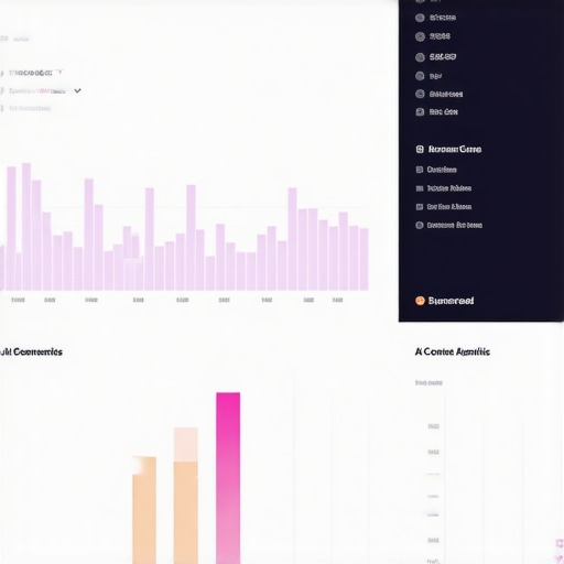 A futuristic dashboard displaying hyperlocal signals, AI content analytics, and engagement metrics for GMB optimization