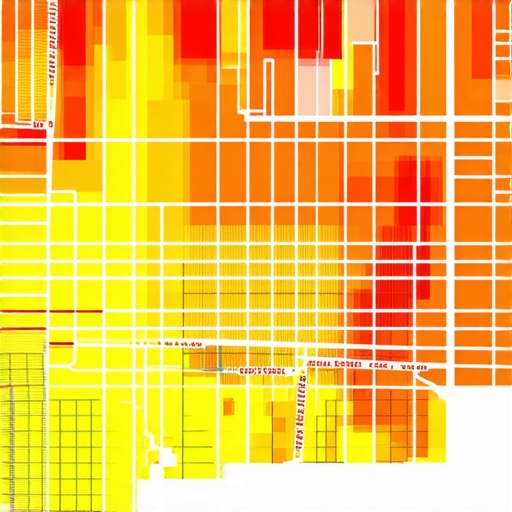 Localized Heatmap of Business Rankings City heatmap illustrating key local ranking opportunities for hyperlocal SEO.