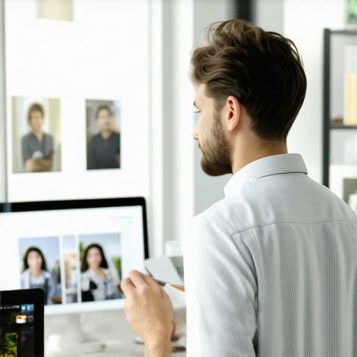 Optimized GMB Profile Management Business owner uploading new photos to Google My Business profile