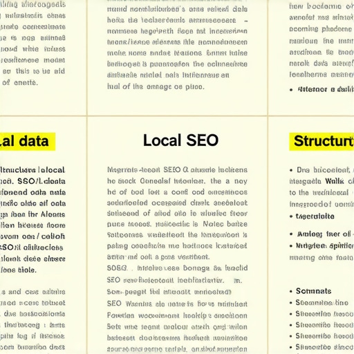 Schema Markup and Local SEO Infographic illustrating the importance of schema markup in local search rankings