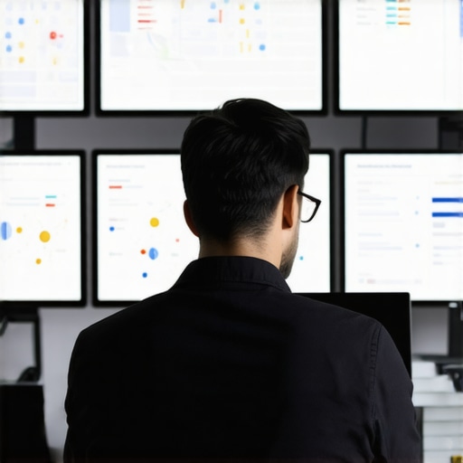 A person studying analytics for hyperlocal SEO optimization