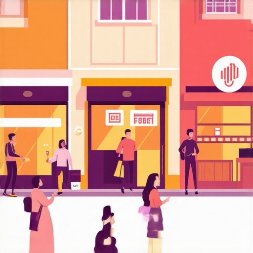 Local businesses engaging with their community through digital platforms.