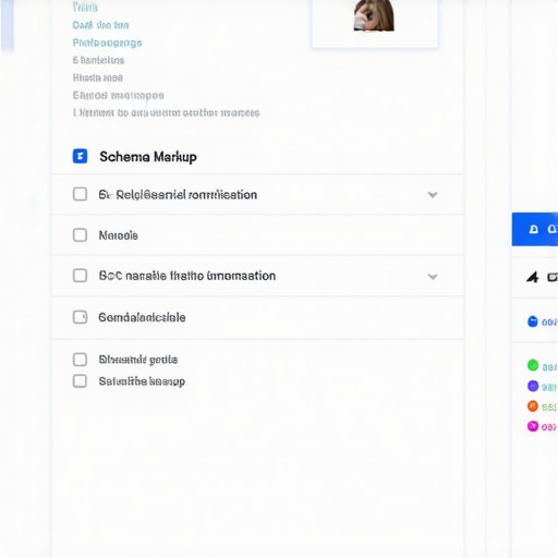 Schema Markup for Voice Search Mastery Diagram showing structured data integration into Google My Business profile for enhanced voice search responses.